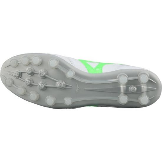 Mizuno Morelia 2 Bequeme Vielseitige Fußballschuhe Unisex Fußballschuhe Grau Weiß P1GA251437