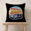 Movie bBack car To The Future  Personalized Pillow Dust Cover Bedroom Kids Party Decoration Pillowcase Birthday Children Gift