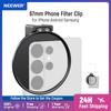 NEEWER 67mm Phone CPL Filter with Cold Shoe Clip, HD Circular Polarizer Lens Filter Accessories , For Android Samsung iPhone