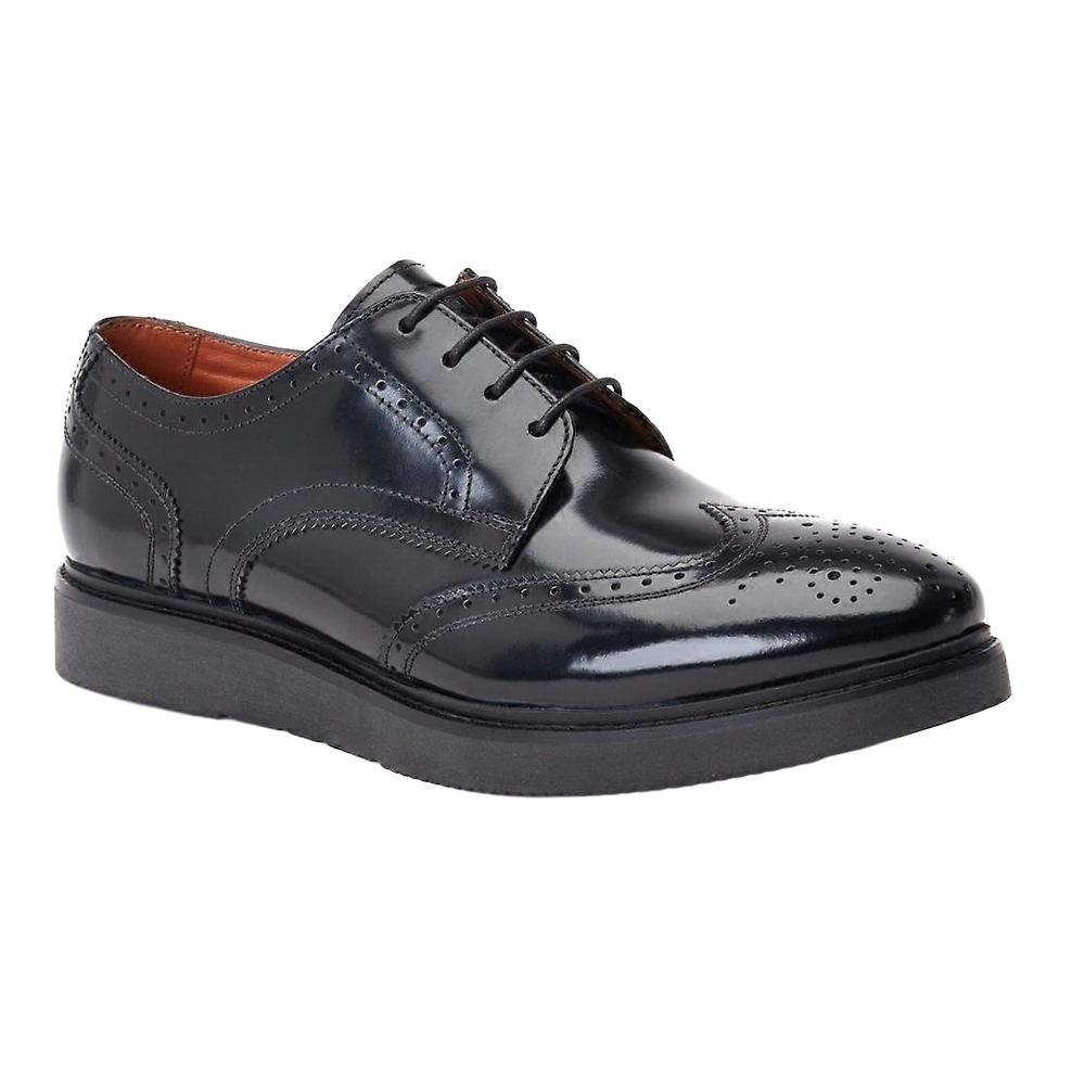 BASE LONDON Mens Joe Leather Brogues