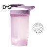 Protein Shaker Cup with Blender Ball 500ml Wide Mouth Shaker for Easy Mixing Portable Whey Protein Shaker Bottle for Sports Travel Camping