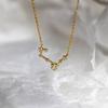 Lucky Seven Star Necklace Clampsia Chain Versatile Women's Fresh Style Japanese Luxury
