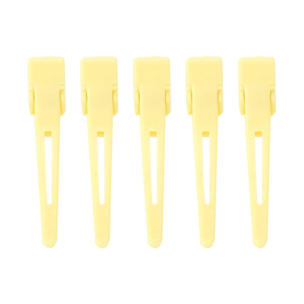 60Pcs Pack Salon Hair Clip Colorful Barrette Hairpin for Hair Dyeing Haircut Styling