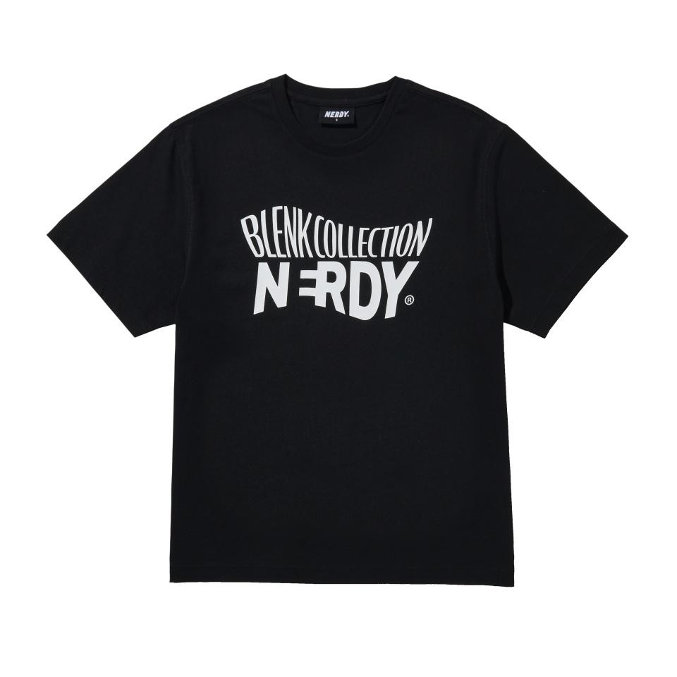 

NERDY Футболка с коротким рукавом с логотипом Wave, черная