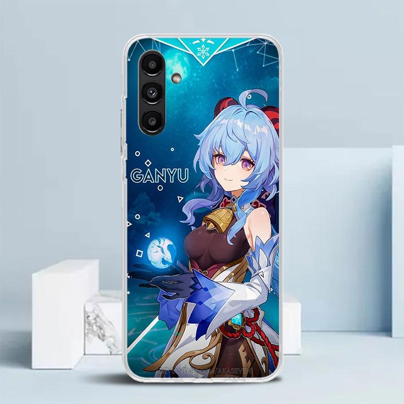 Genshin Impact Ganyu Phone Case For Samsung Galaxy A17 A37 A57 A16 A15 A14 A13 A56 A55 A54 A53 A36 A35 A34 A33 A26 A25 A24 A23 G