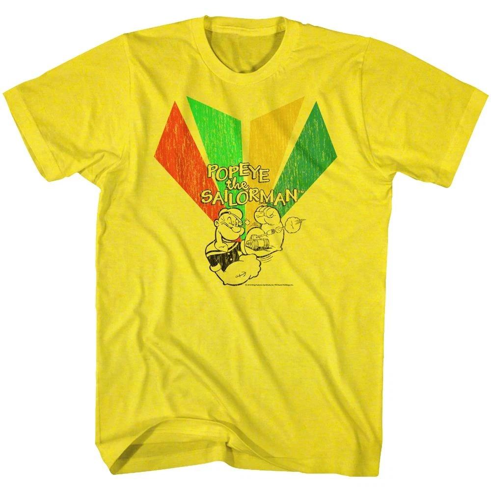 Popeye Pop Flex Yellow Comics Children s T-shirt 120