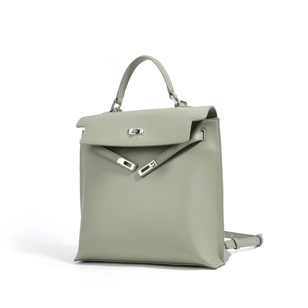 Geantă de mână pentru femei din piele naturală de vacă 2025: Rucsac avansat minimalist, de mare capacitate pentru navetă