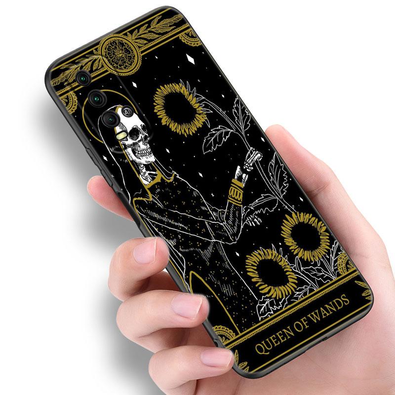 

Чехол для телефона Witches Moon Tarot для Xiaomi Redmi Note 5 6 9T K20 K40 K50 Pro 7A 8A 9A 9C 9i 10A 10C A1 S2, мягкий черный чехол из ТПУ Redmi Note 6(Pro)