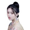 Chinese Handmade Flower Dangle Earrings - Women's Hanfu Fashion Accessory