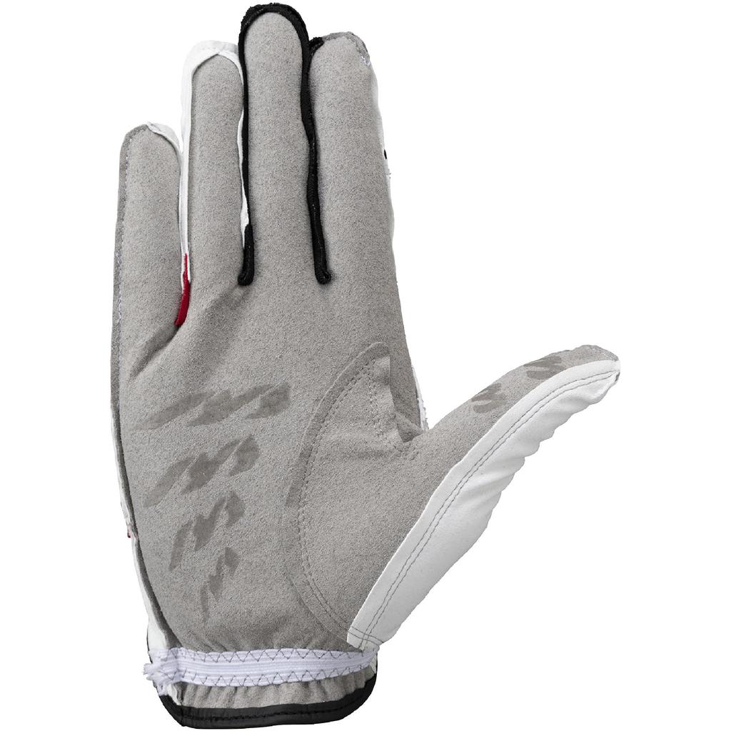 MIZUNO Golf Double Left 5MJML401 Glove, Grip, Men's, Hand, White/Red, 21cm,