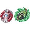 Beyblade Burst Surge Speedstorm, Dual Pack Origin Achilles A6 et Tyros T6