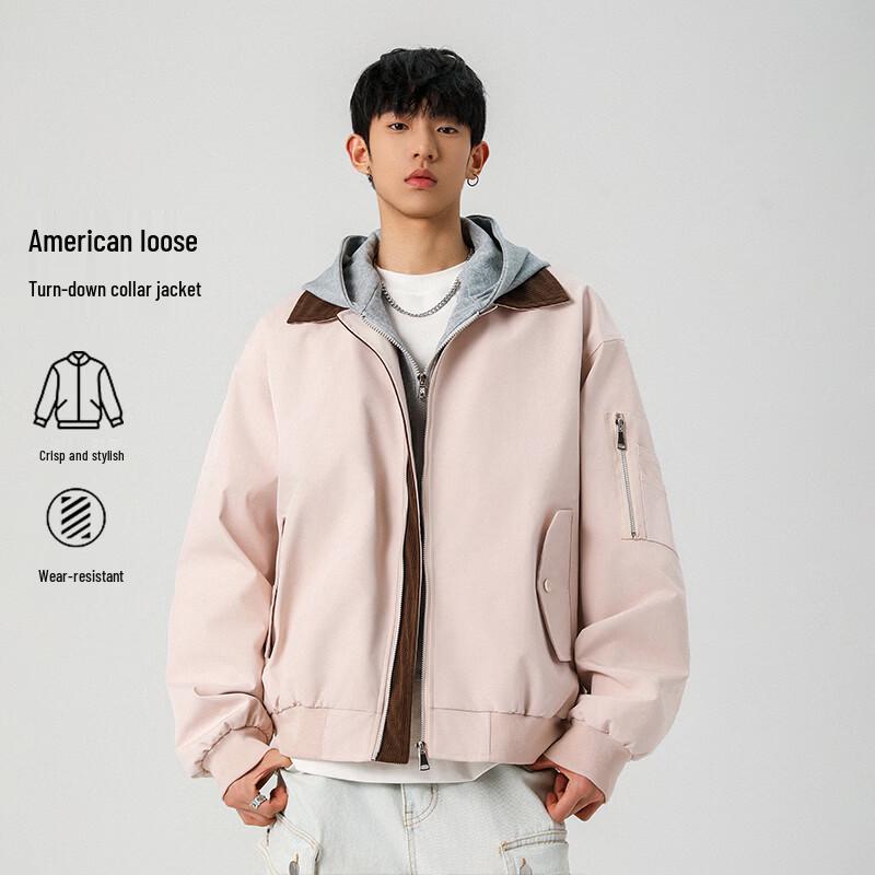 Мужская повседневная модная куртка-бомбер VUUG XL