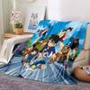 1pz Detective Conan Mystery Case Coperta in Flanella Super Morbida Carina Confortevole per Viaggio Biancheria da Letto Divano Divano Coperta Y7238