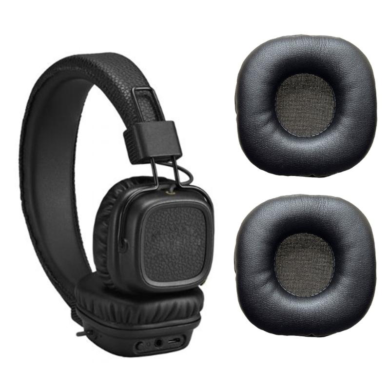Durability Soft Ear Pad Secures fit Sweatproof Replacement Ear Covers For I & II Headphones Earpads Secures Fit
