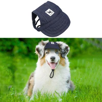  Malá letní plátěná čepice Pes Baseball Visor Čepice Puppy Outdoor Pet