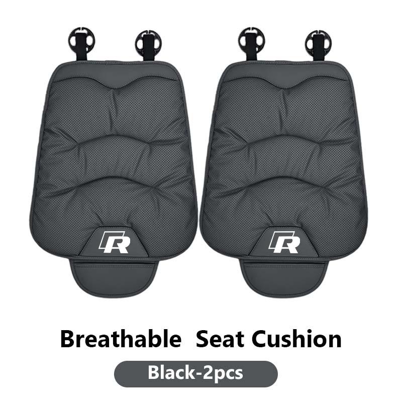 Car Leather Seat Cushion Non Slip Pressure Relief Back Support Pad For Volkswagen VW Passat Golf 4 5 6 Tiguan Polo Scirocco