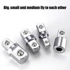 Multipurpose Socket Adapter Converter Set 1/4 3/8 1/2 Inch Square Drive for Quick Tool Conversion Enhances Efficiency