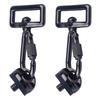 Kamera Tripod 1/4" Vida Bağlantı Adaptörü Karabina Kancası Hızlı Çıkarma Seti DSLR Omuz Askısı Kayışı Kemeri