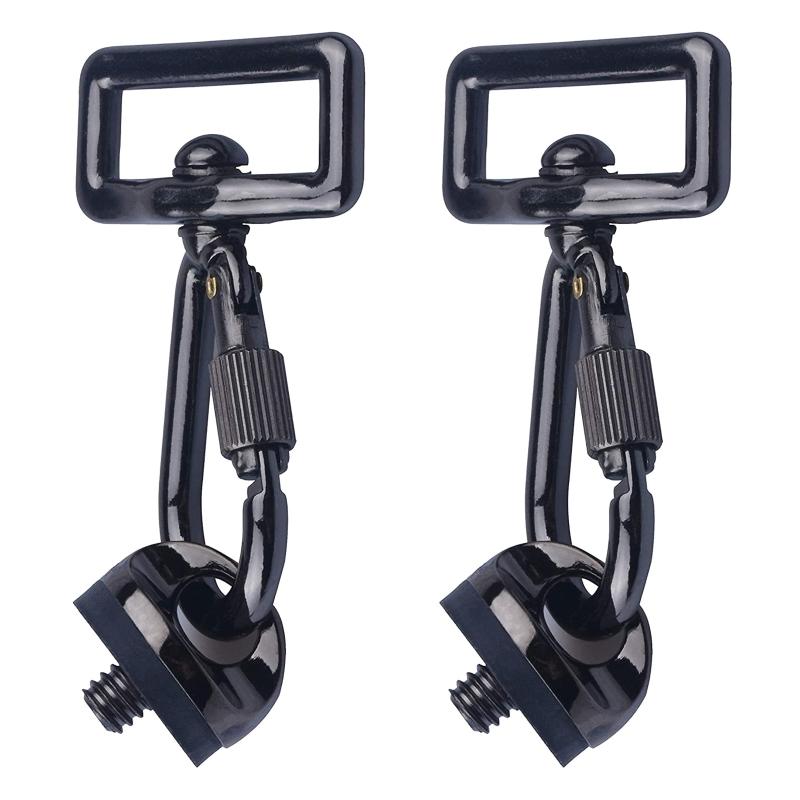 Kamera Tripod 1/4" Vida Bağlantı Adaptörü Karabina Kancası Hızlı Çıkarma Seti DSLR Omuz Askısı Kayışı Kemeri