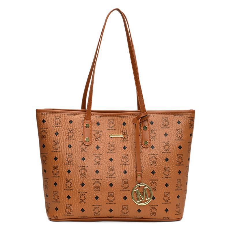 Fashion large-capacity tote bag women's 2025 autumn and winter new versatile casual shoulder bag commuter bag