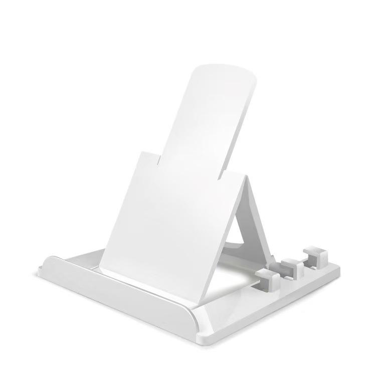 Hot Selling Multi-color Desktop Phone Stand Foldable Mobile Phone Holder Lay Flat белый