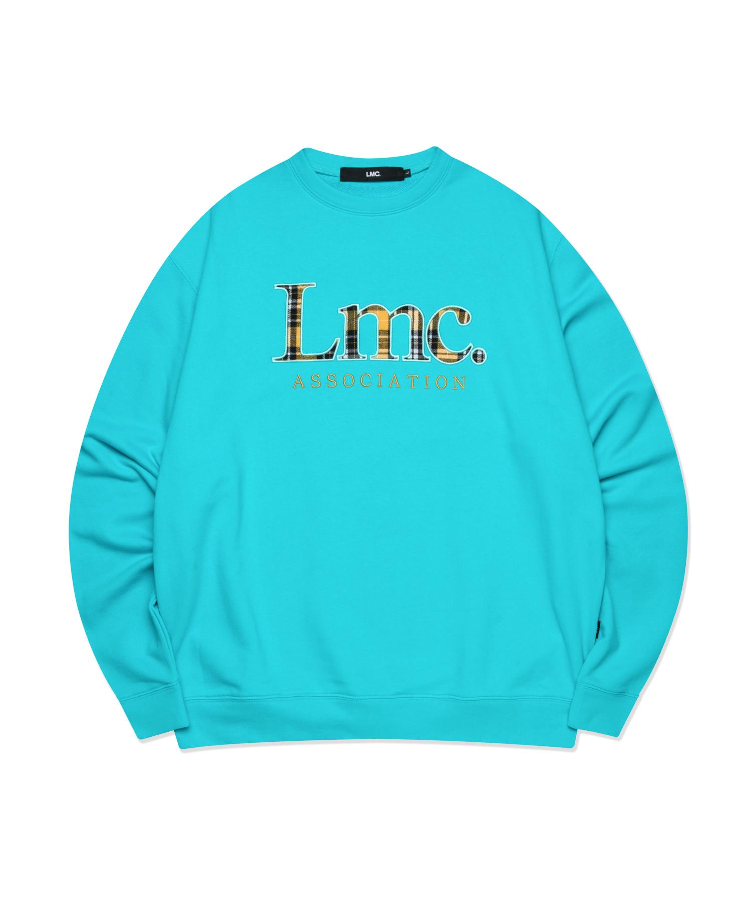 Lmc Lmc Толстовка с аппликацией в клетку Мятная Mint/Xl