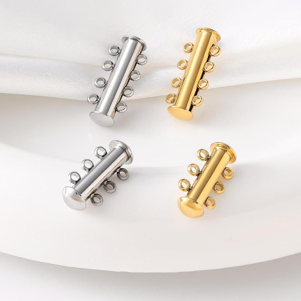 Magnetic Stainless Steel & Titanium Bracelet Necklace Clasp and Connector