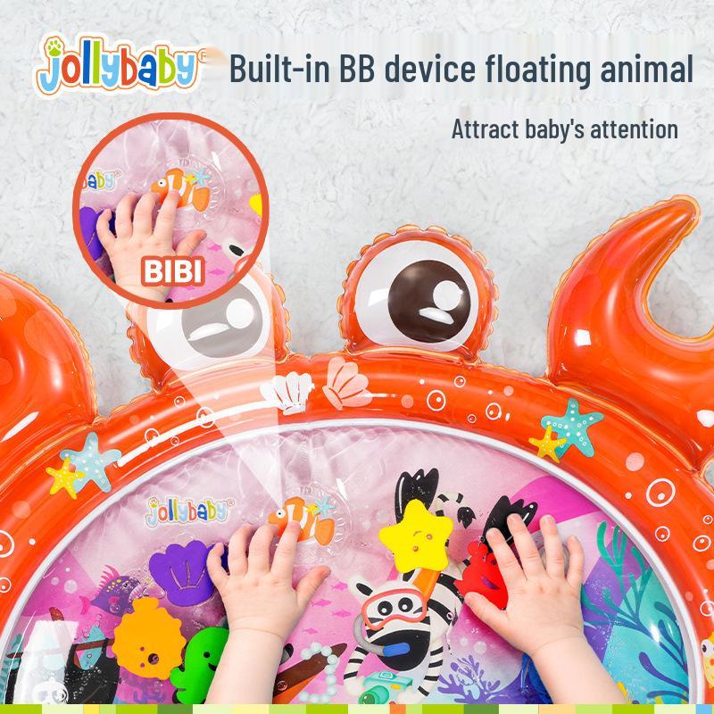 Jollybaby Baby Crab Crawling Water Mat for 0-1 Year Olds