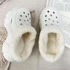 Copriscarpe Invernali Caldi in Velluto Peluche con Fodera Rimovibile e Protezione dal Freddo