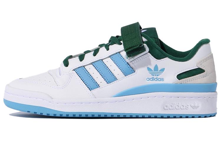 Adidas Forum Low  White Blue Green  FY6816 44