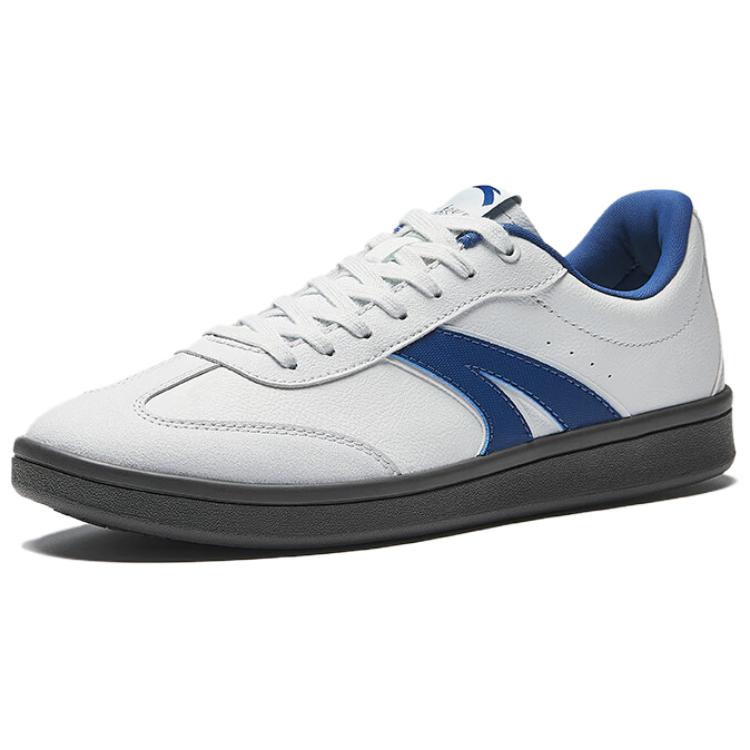 New ANTA Life Collection Skateboard Shoes Men's Low top Grass White Gray, Jade City Blue 912538033-3