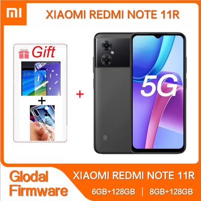 Refurbished Global Rom Xiaomi Redmi Note 11R 8GB 128GB MTK700 5000mAh 5G Smartphone 90 Hz 6.58'' FHD+ 13MP Bluetooth 5.1 Mobile Phones