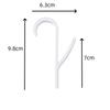 Universal household bathroom door hook, towel rack hanger, heating radiator rail hook clip, storage rack, clothes scarf hook