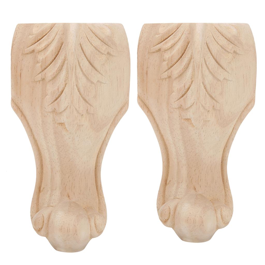 4PCS Carved Cabinet Feet Sofa Closet Coffee Table Foot Guesthouse Accessories for Hotel