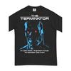 T-shirt Casual Unisex Vestibilità Regolare - Edizione *Terminator 2*. Una T-shirt nera basica girocollo a maniche corte con una stampa di alta qualità - La Perfetta