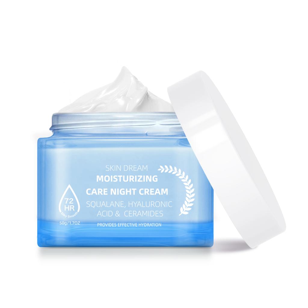 Hydrating Night Cream 50g – Intensive Hyaluronic Acid Moisturizing Care