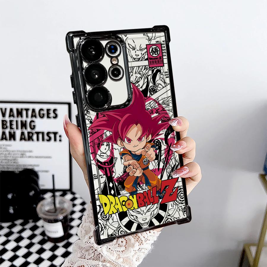 DBZ Dragon BALL Phone Case for Samsung Galaxy S21 Plus S20 FE S24 S22 Ultra S25 Edge S23 Clear Cover