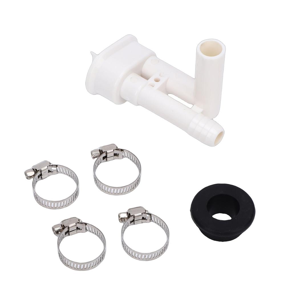 RV Toilet Vacuum Breaker Kit 385316906 Backflow Prevention Replacement for Sealand VacuFlush Toilet