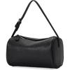 Women's Small Barrel Crossbody Purse Bag PU Leather Shoulder Handbag| Mini Cylinder Bag,oft PU Leather, Adjustable Strap, Smooth Metal Zipper, Fits