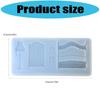 Flexible Silicone Crafting Mold Small Accessories Moulds for Lamp Decorations and Bedroom Projects Nonstick Surfaces