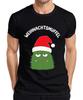 Christmas Muffle Christmas Monster Santa Hat Sarcastic Unisexs TShirt