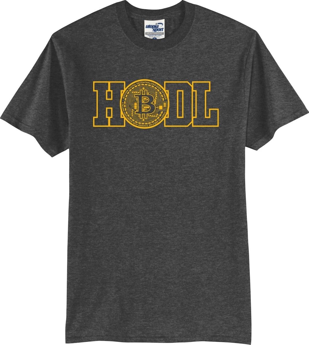 

Bitcoin HODL (Hold On for Dear Life) Funny T shirt (S-5X) M