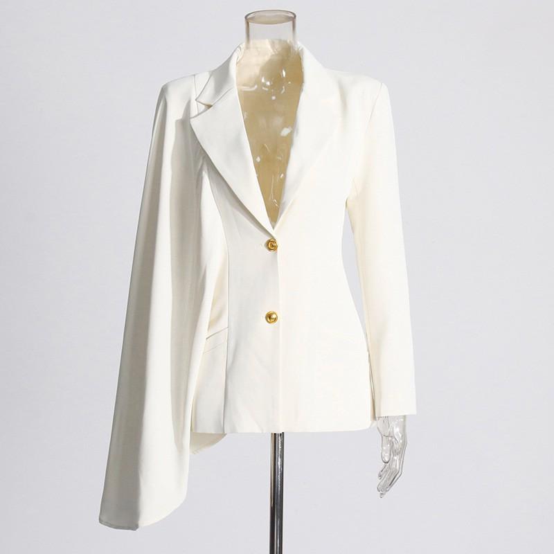 

Show Two-piece Irregular Cut Suit + Pleated Skirt Fashion XL