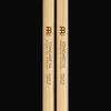 MEINL Stick & Brush Meinl Standard Hickory Drumsticks with Acorn Tip, 5A, SB101 (406 X 14.4mm)