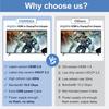HD2 HDMI 2.0b to DisplayPort 1.4 Adapter 4K 60Hz/HDCP 2.3 Converter for Video Streaming/Gaming