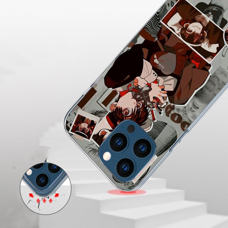 Anime Toilet Bound Hanako Kun Phone Case For iPhone 17 Air 16 Pro Max 16E 15 + 14 Plus 11 12 13 Mini 7 8 SE Gift Print Cover Fun