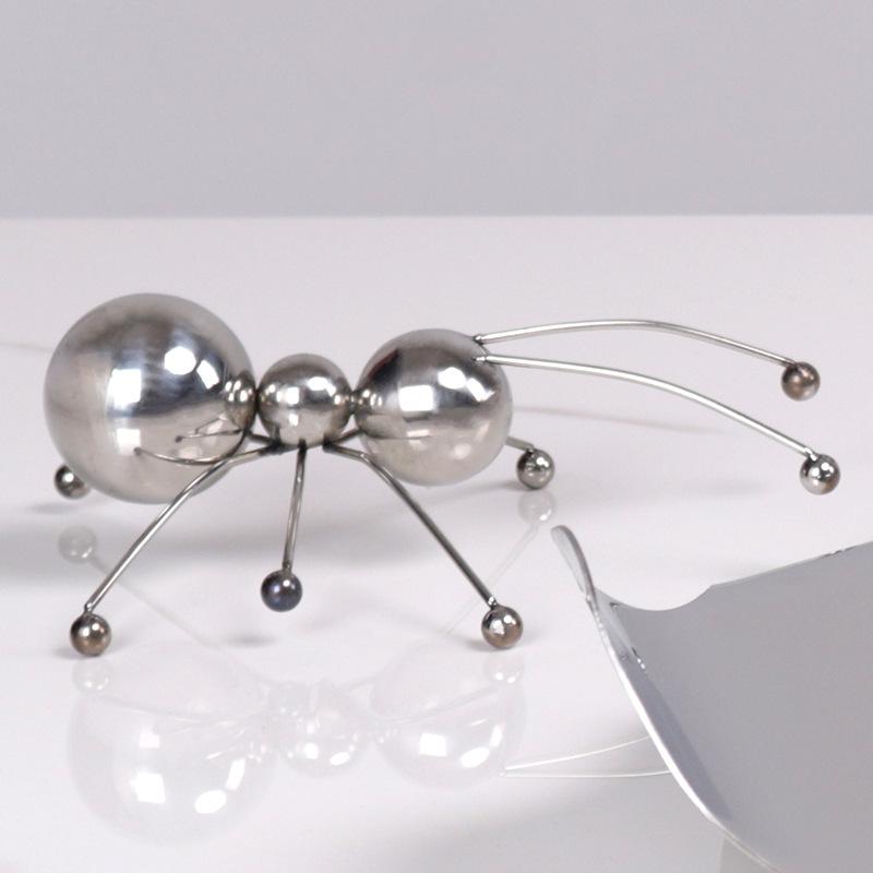 Model Room Soft Decoration Metal Ant Desktop Art Crafts Personalized Office Creative Insect Ornaments