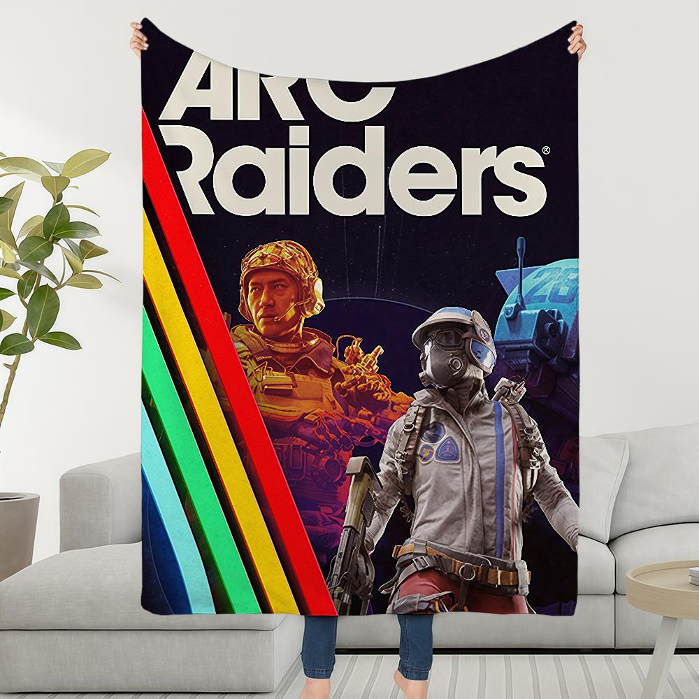 A-ARCS-ES R-RaiderS-ES Video Game Blanket Soft Warm Furry Throw Super Kids Toys Bed Sofa Car Cradle