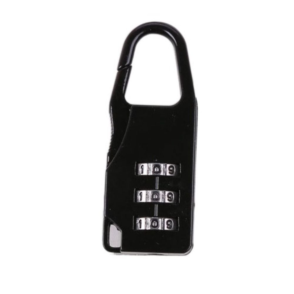 

Portable Mini Combination Padlock 3 Dial Digit Anti-theft Lock Suitcase Combination Lock Backpack