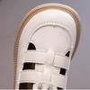 Summer New Girls Hollow Comfort Soft Bottom Leather Sandals Western Princess Shoes